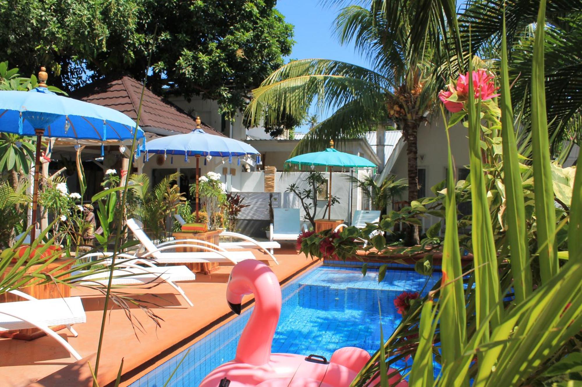 New Balengku Dua Hotel - Adults Only Gili Air Exteriör bild