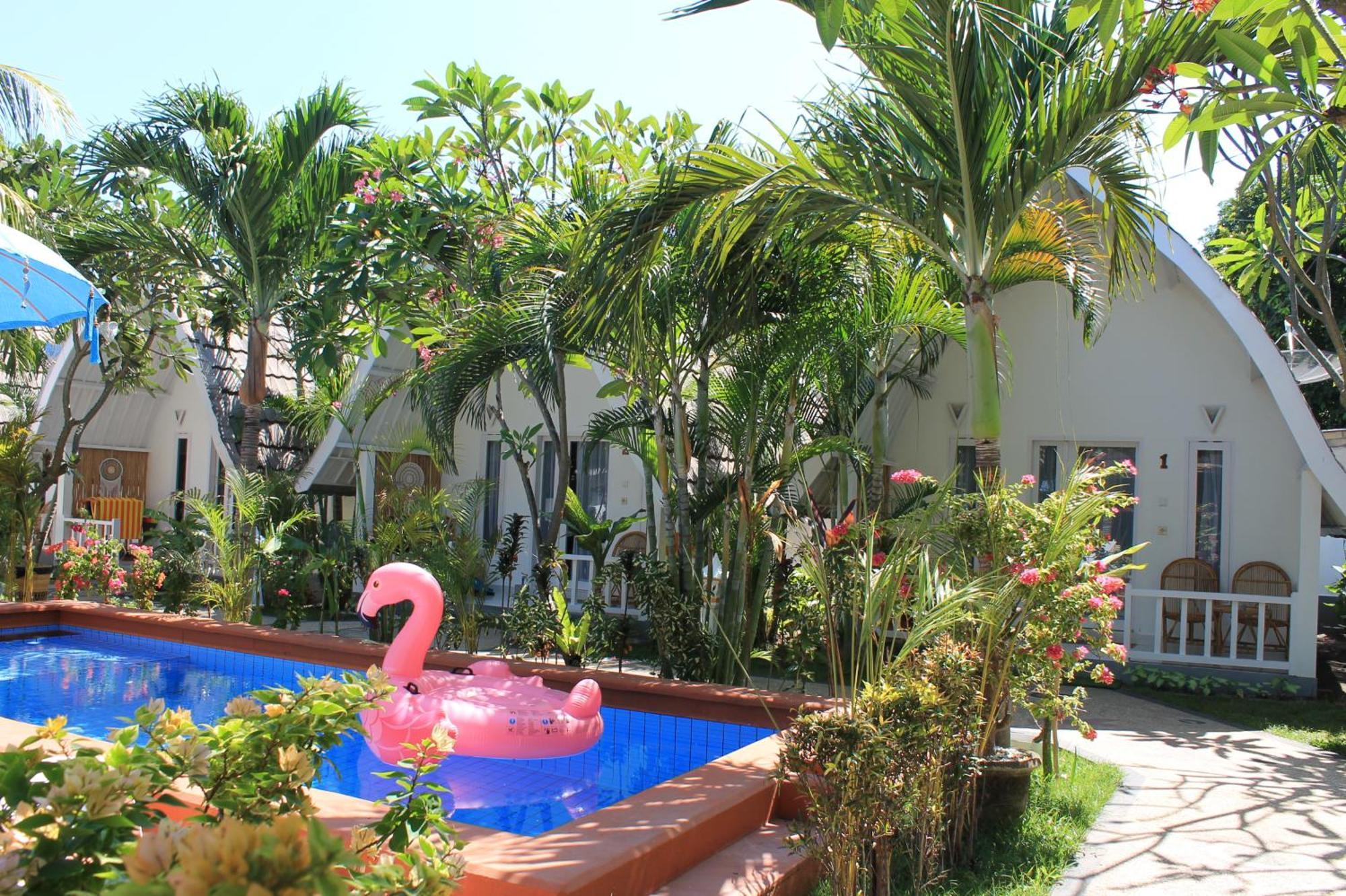 New Balengku Dua Hotel - Adults Only Gili Air Exteriör bild