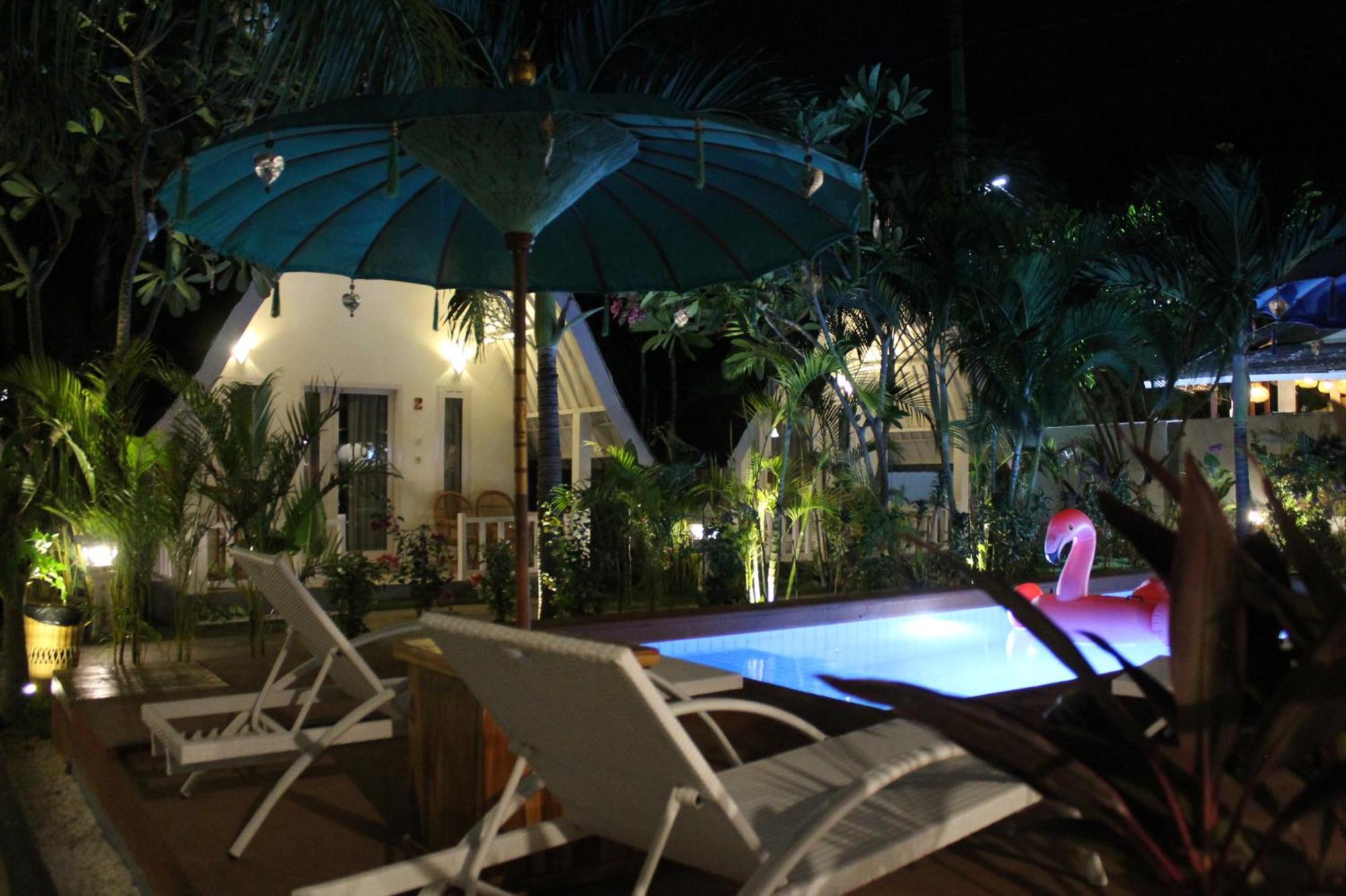 New Balengku Dua Hotel - Adults Only Gili Air Exteriör bild