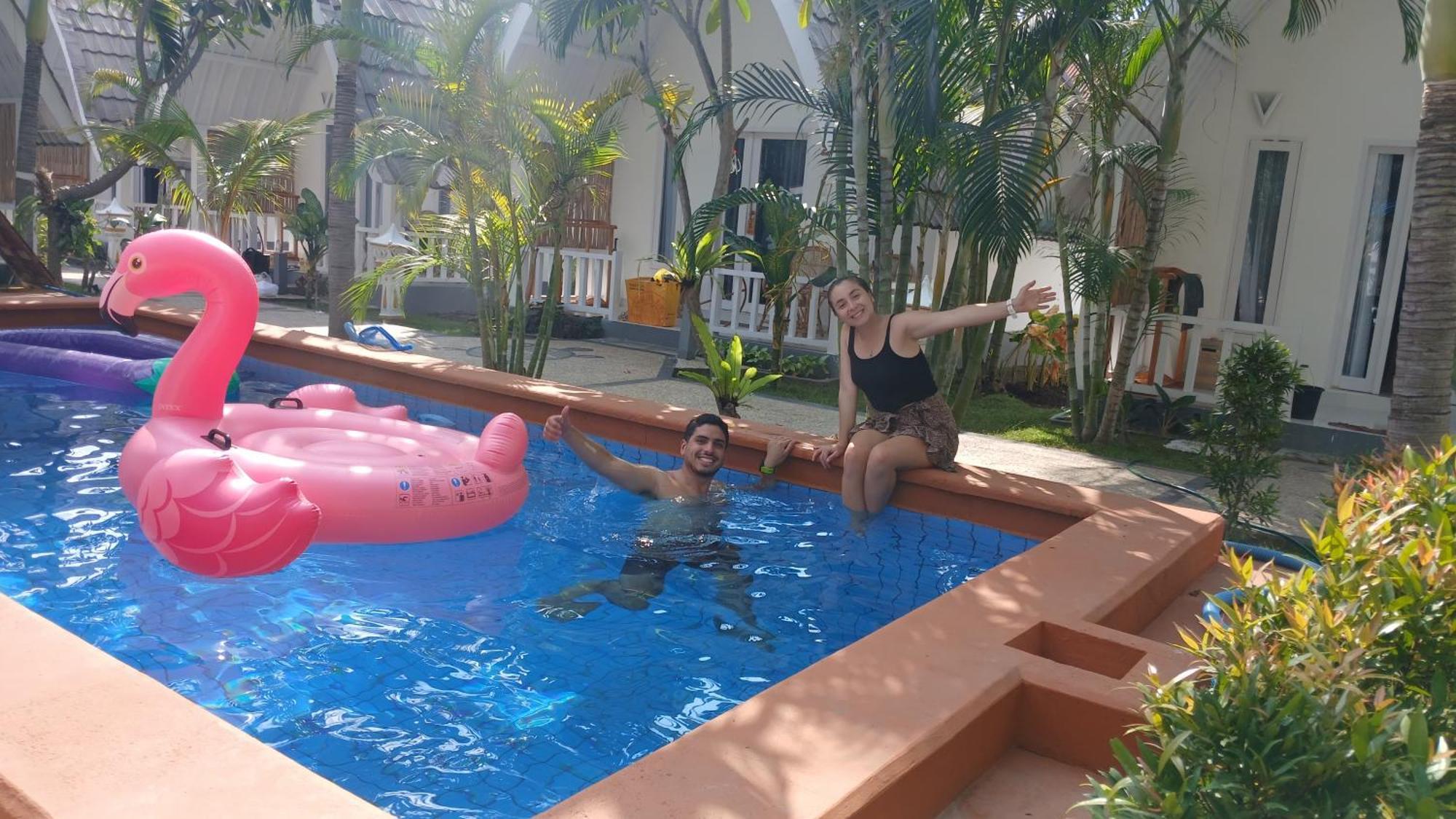 New Balengku Dua Hotel - Adults Only Gili Air Exteriör bild