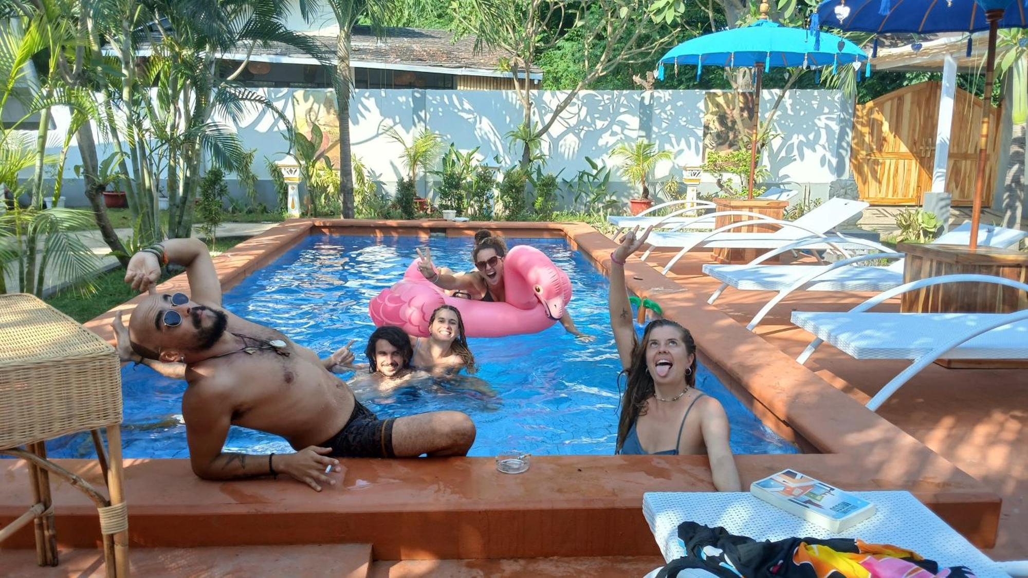 New Balengku Dua Hotel - Adults Only Gili Air Exteriör bild