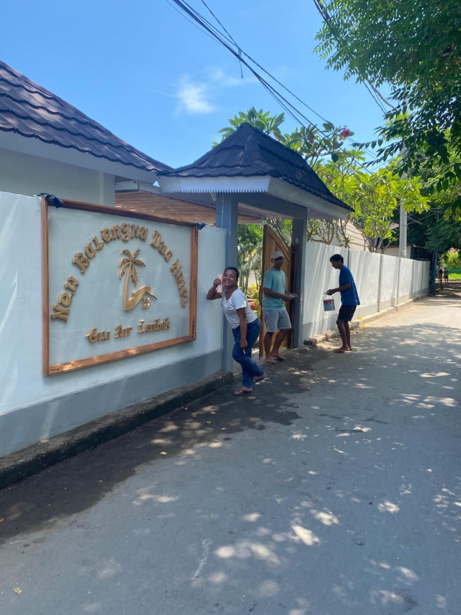 New Balengku Dua Hotel - Adults Only Gili Air Exteriör bild